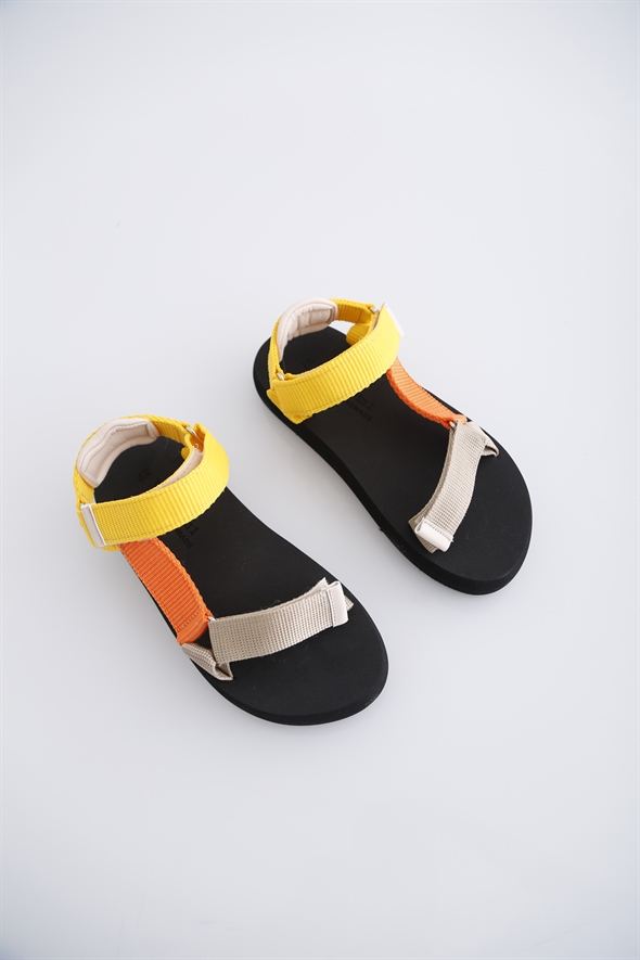Sarı Sandalet-2021100 