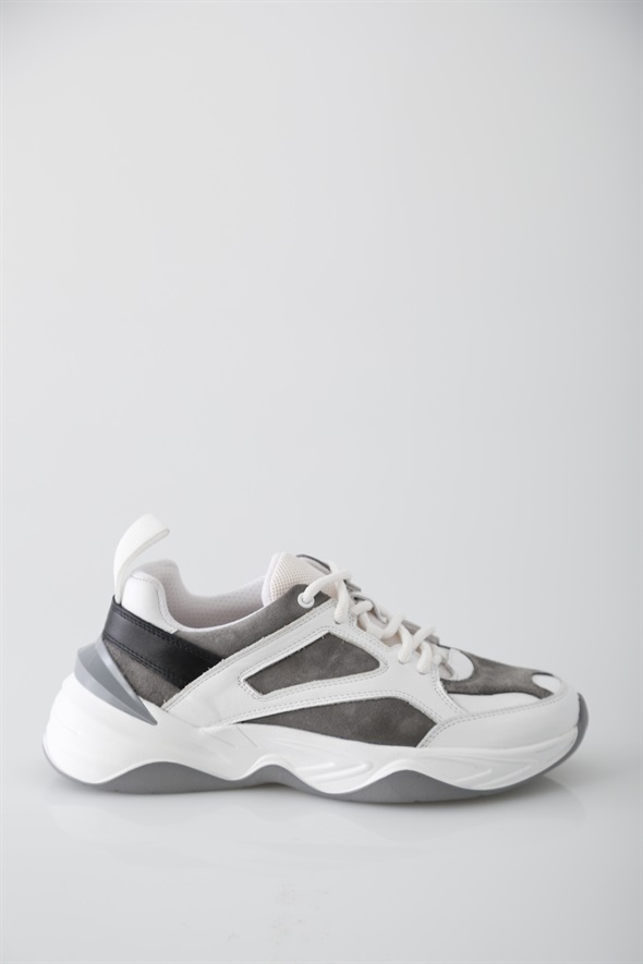 Gri-Beyaz Sneaker-20045 