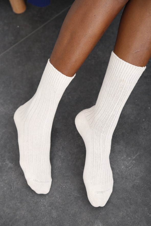 Kemik Pamuk Çorap 