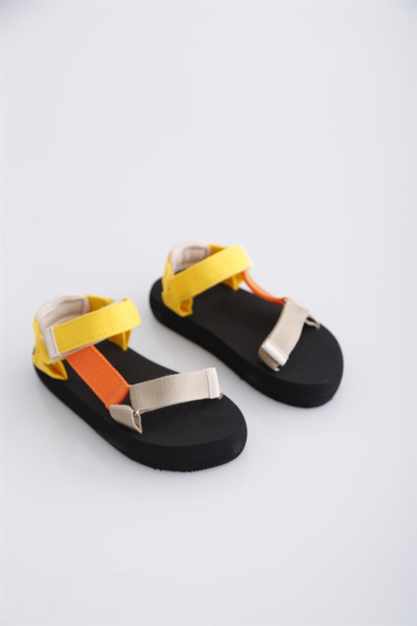 Sarı Sandalet-2021100 