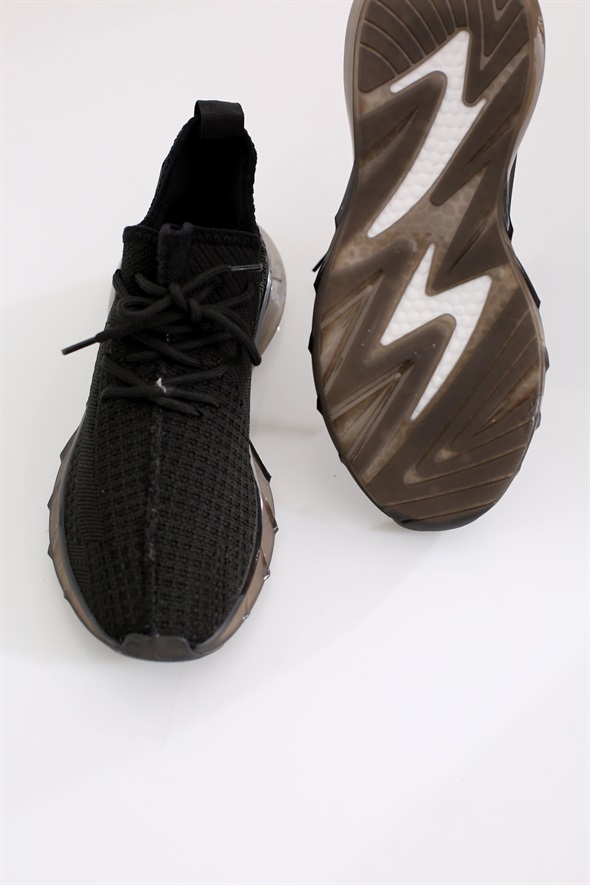 Siyah Triko Sneaker 0811